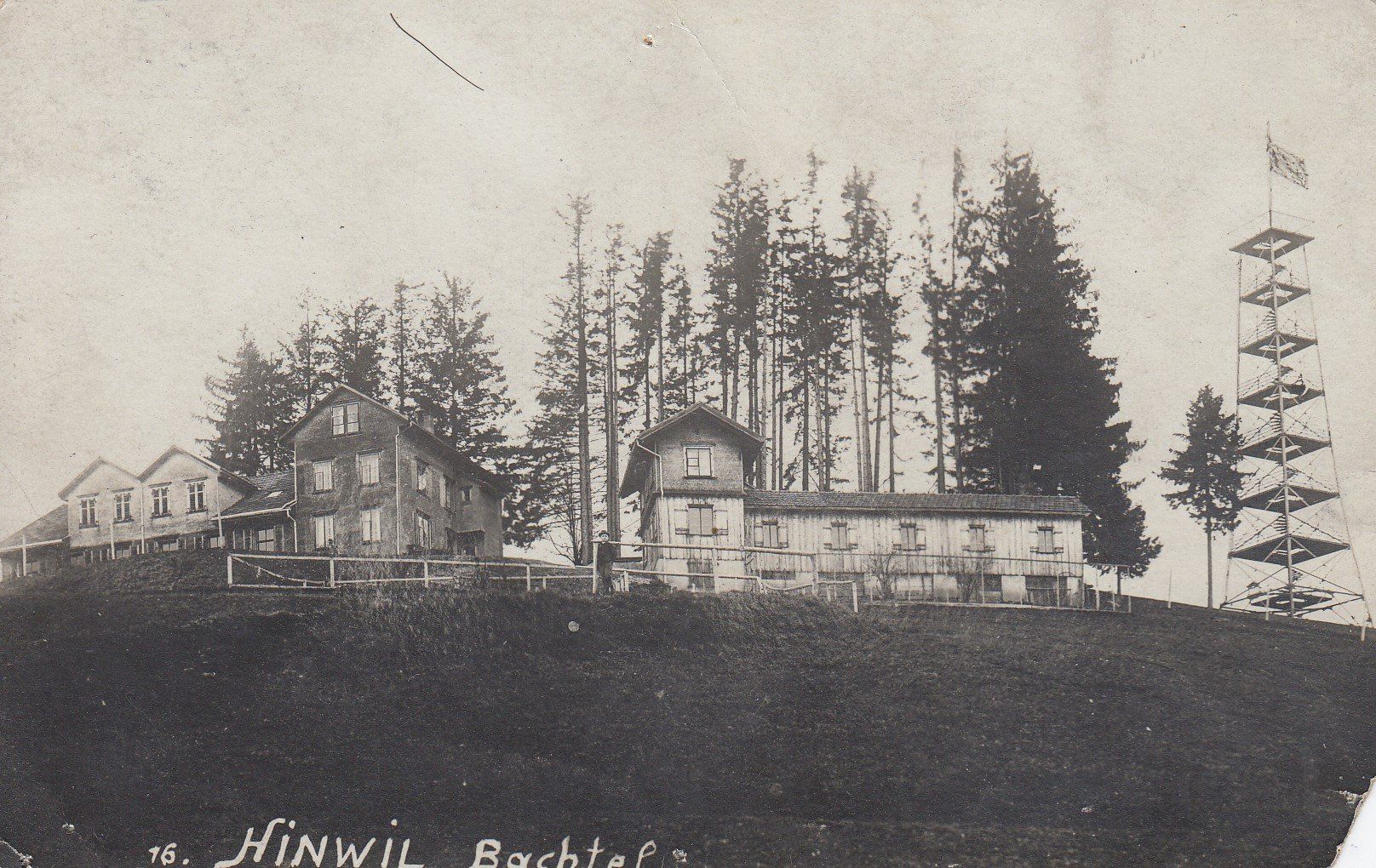 Cartoline postali: Hinwil  ZH  -   Bachtel        um  1 9 2 0 – Usato da Brig venduto da Valcards54