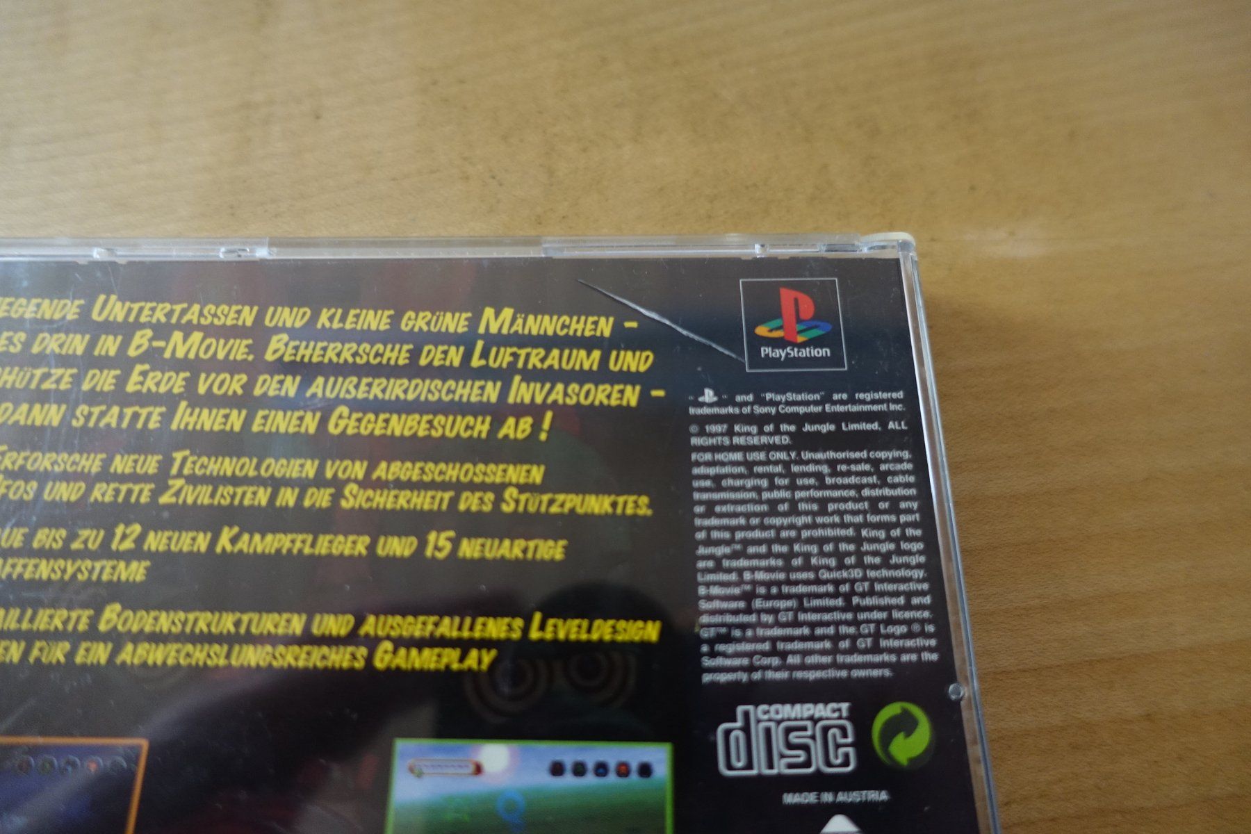 Sony Giochi: B-Movie – Usato da Steinach venduto da Gamecet 4