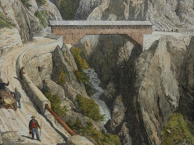 Stiche: Russein Tobel Brücke – Gebraucht aus Risch von Rischli15 5
