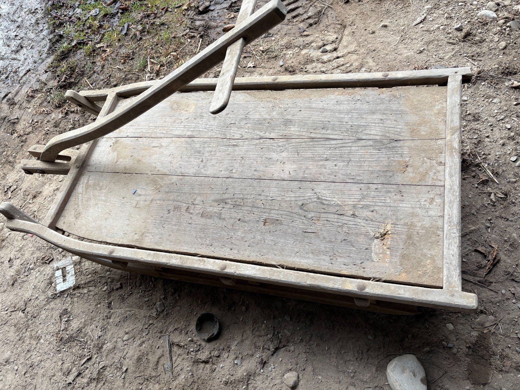 Slitta: Holzschlitten, Antik – Usato da Mönchaltorf venduto da Tschibi 2