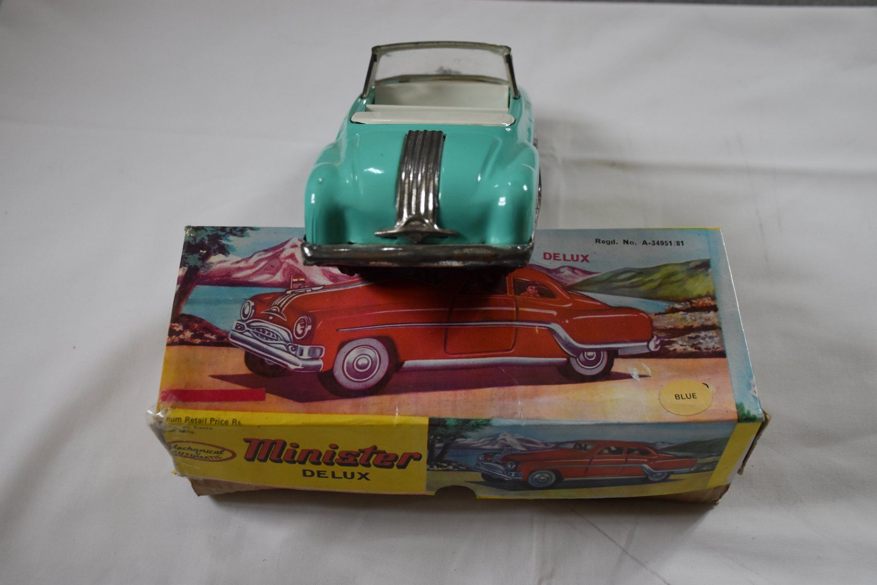 Modellini d'auto: Blechspielzeugauto "Minister Deluxe" – Usato da Dozwil venduto da Bach_4 4