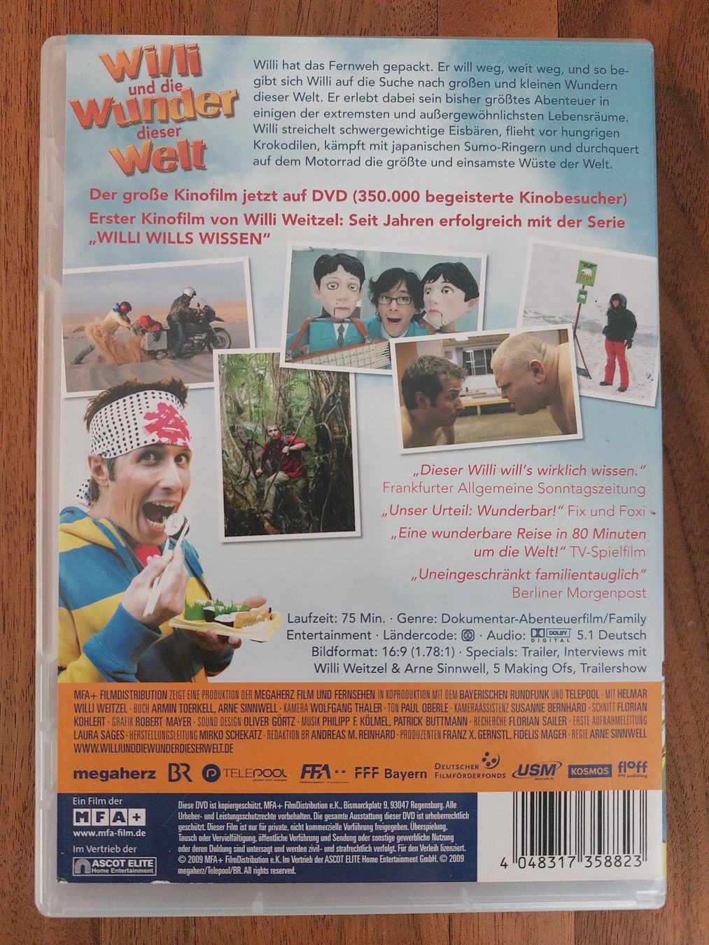 Alle DVDs: DVD - Willi und die Wunder dieser Welt – Gebraucht aus Rheinfelden von FilmAuktion 1