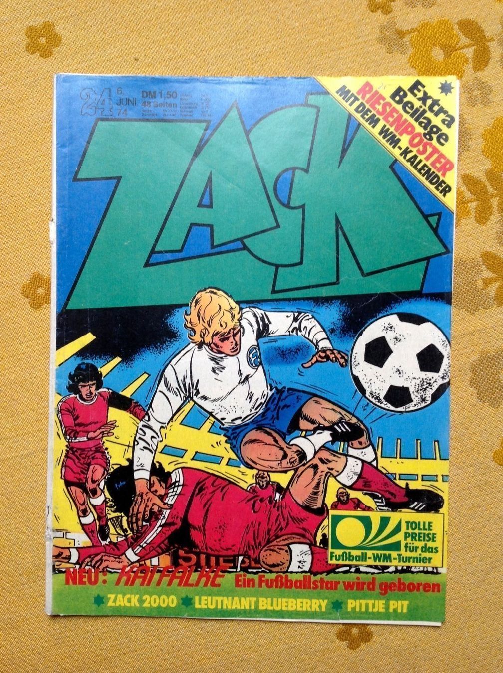 Fumetti: Zack Heft Nr 24 von 1974 – Usato da Endingen venduto da nathan05