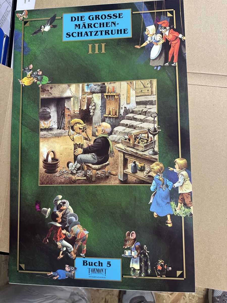 Libri: DIE GROßE MÄRCHEN SCHATZTRUHE 3 – Usato da Sevelen venduto da Stopglobal. 7
