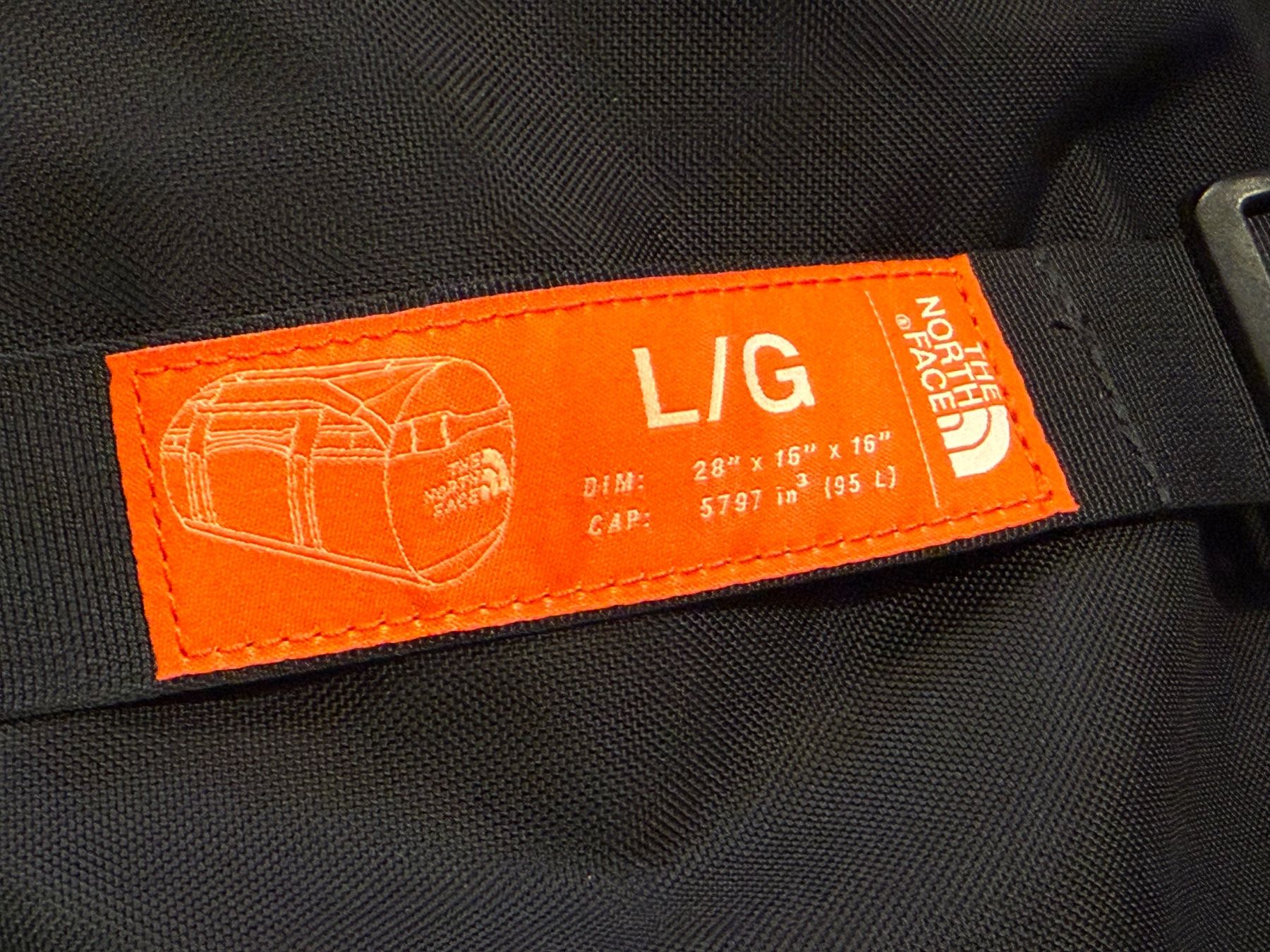 North Face Borse: Duffle Bag The North Face L/G rot 95L – Usato da Sargans venduto da clmac 1