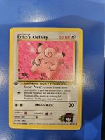 Carta Pokémon Erika's Clefairy 1st Edition usata buono