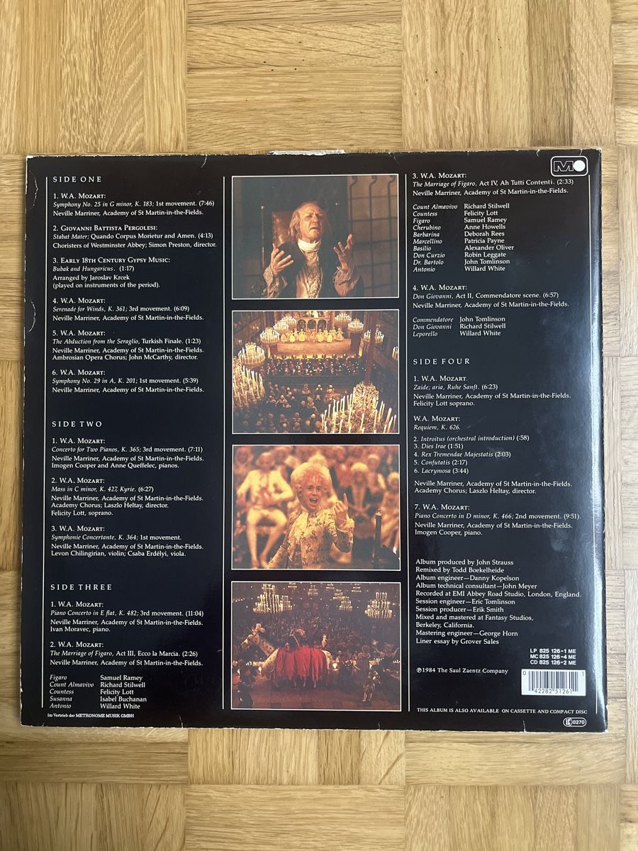 Dischi in vinile: Amadeus Soundtrack Doppel LP Vinyl – Nuovo (secondo la descrizione) da Wangen b. Olten venduto da break72 1