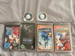 6 PSP Spiele Konvolut diverse Titel guter Zustand