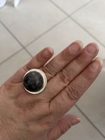 Silberring mit einem Picasso Jaspis darauf