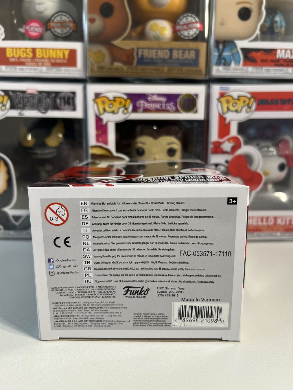 Funko Statuette: Funko POP! Marvel Spider-Man - Superior Spider-Man Limitée – Nuovo e nell'imballaggio originale da Le Mouret venduto da perfectbijou 5