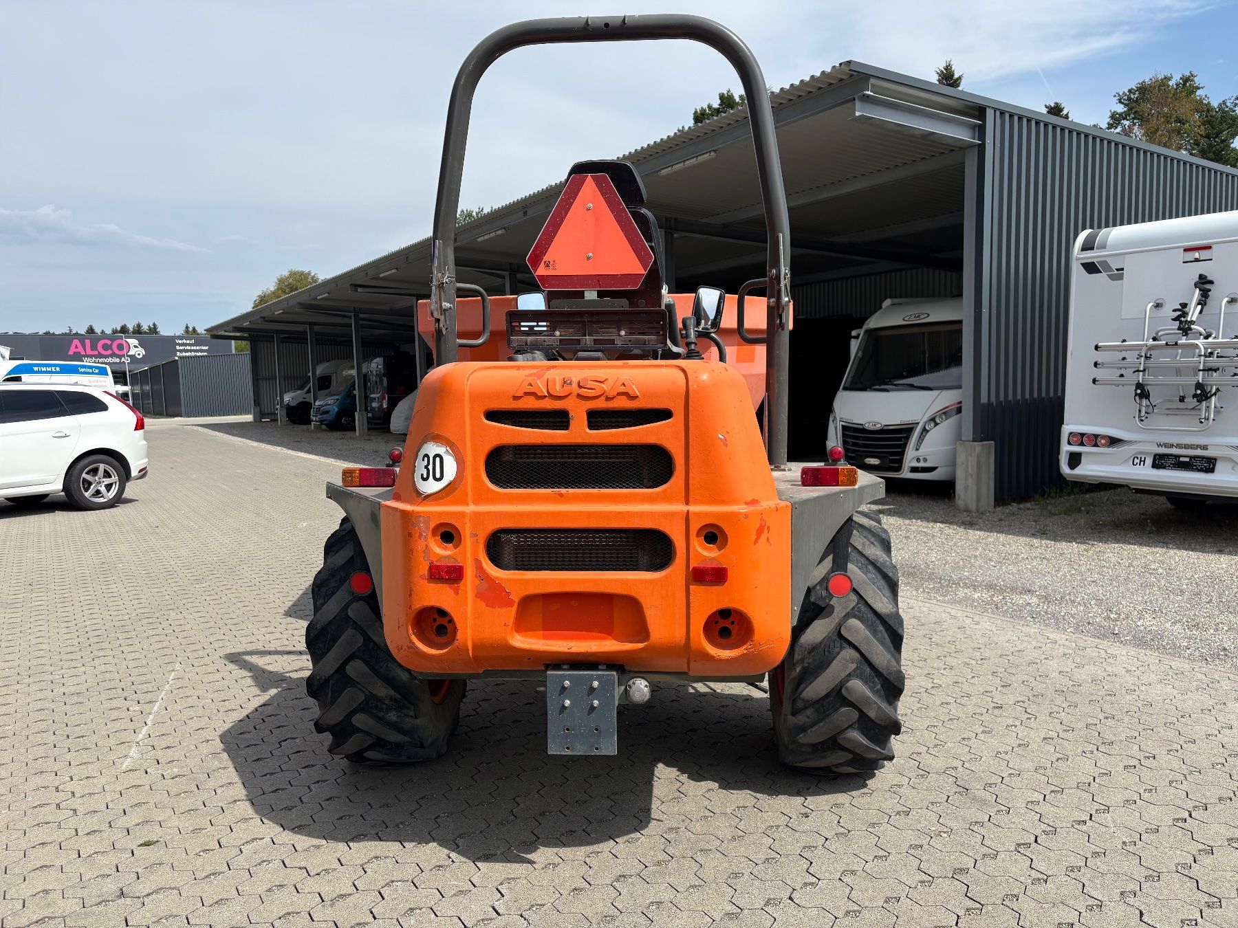 Bagger: Raddumper Ausa D 600 – Gebraucht aus St. Erhard von Bre-26 4