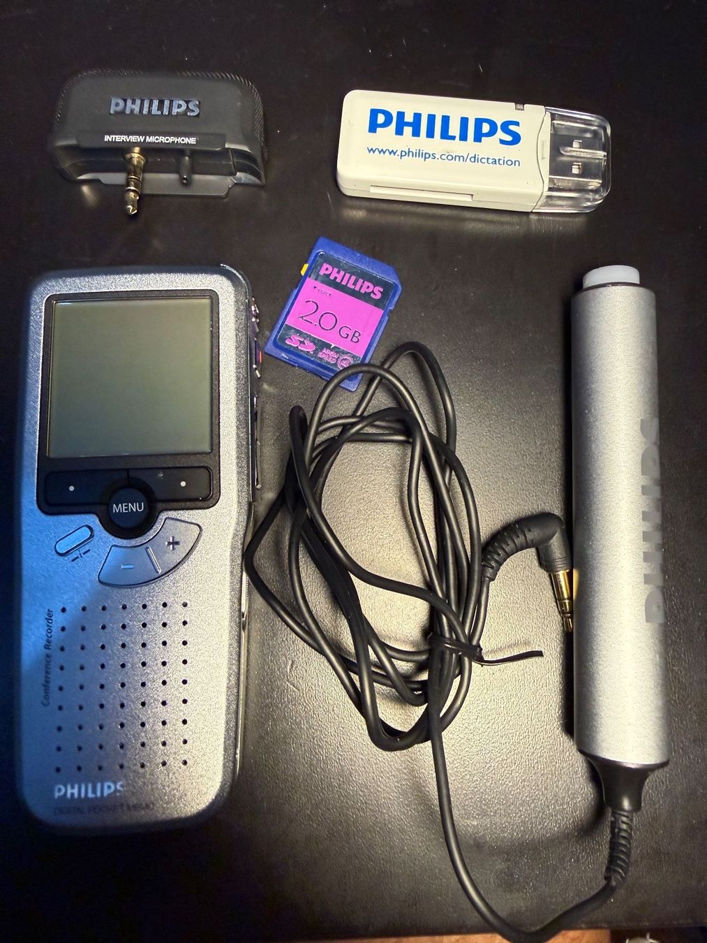 Philips Aufnahmegeräte: Dictaphone Numérique Philips Digital Pocket Memo – Gebraucht aus Marin-Epagnier von EagleOne 1