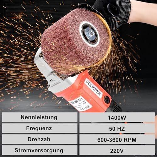 Tutte le macchine: Satiniermaschine 1400W – Nuovo e nell'imballaggio originale da Hundwil venduto da Stallone6 2