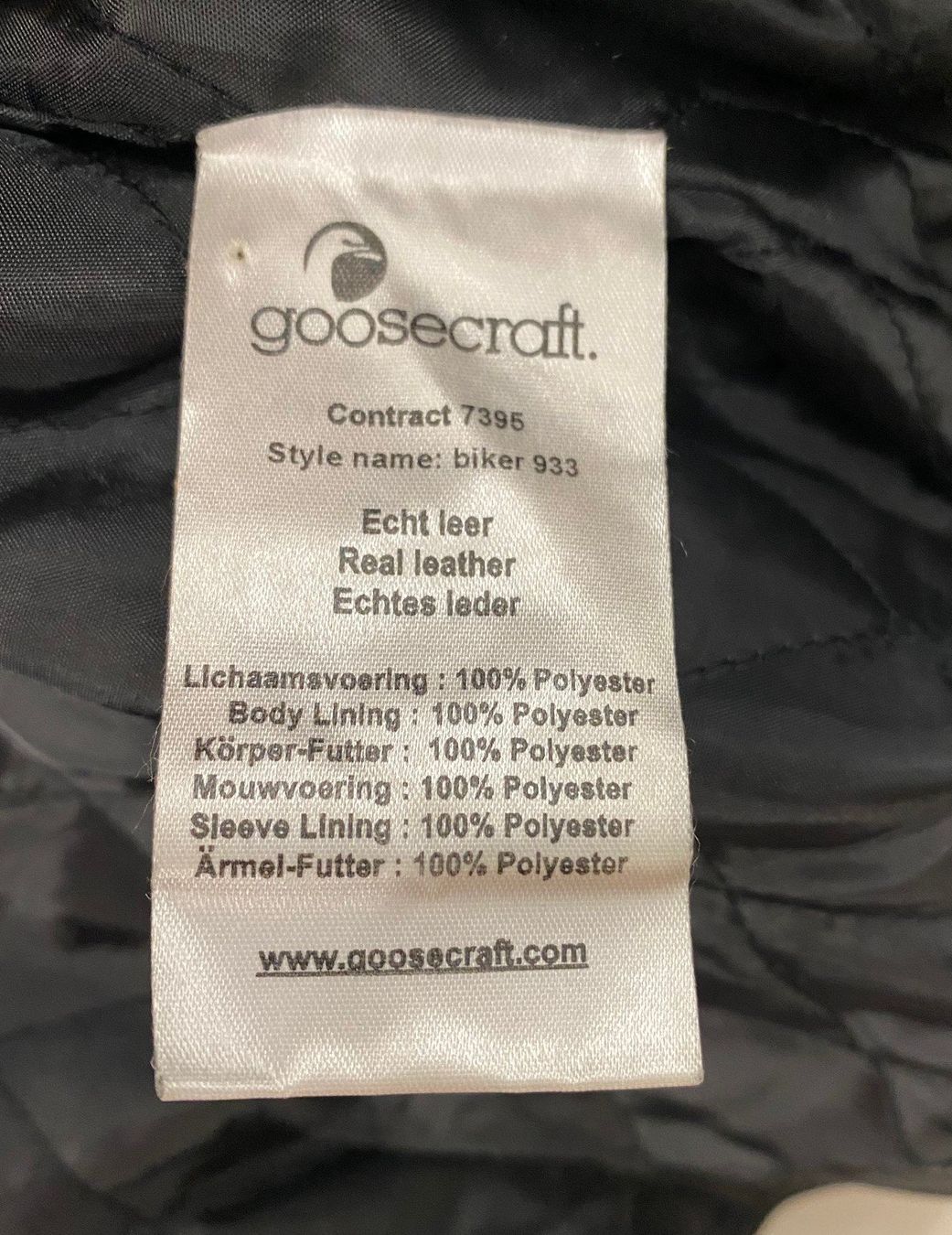 Jacken: Lederjacke Goosecraft Biker933 Grösse: M – Gebraucht aus Appenzell von sputnik84 4
