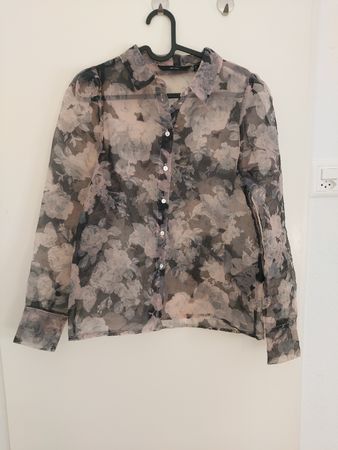 Vero Moda transparent oversize blouse XS