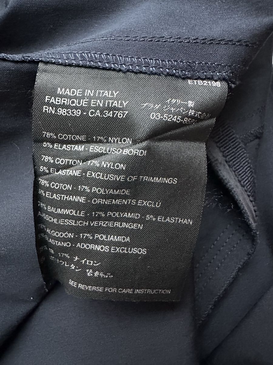 Prada Jupes: Prada A-Line cotton navy skirt - size IT44 – Neuf (Voir description) à Langnau am Albis par bar_ml6k 3