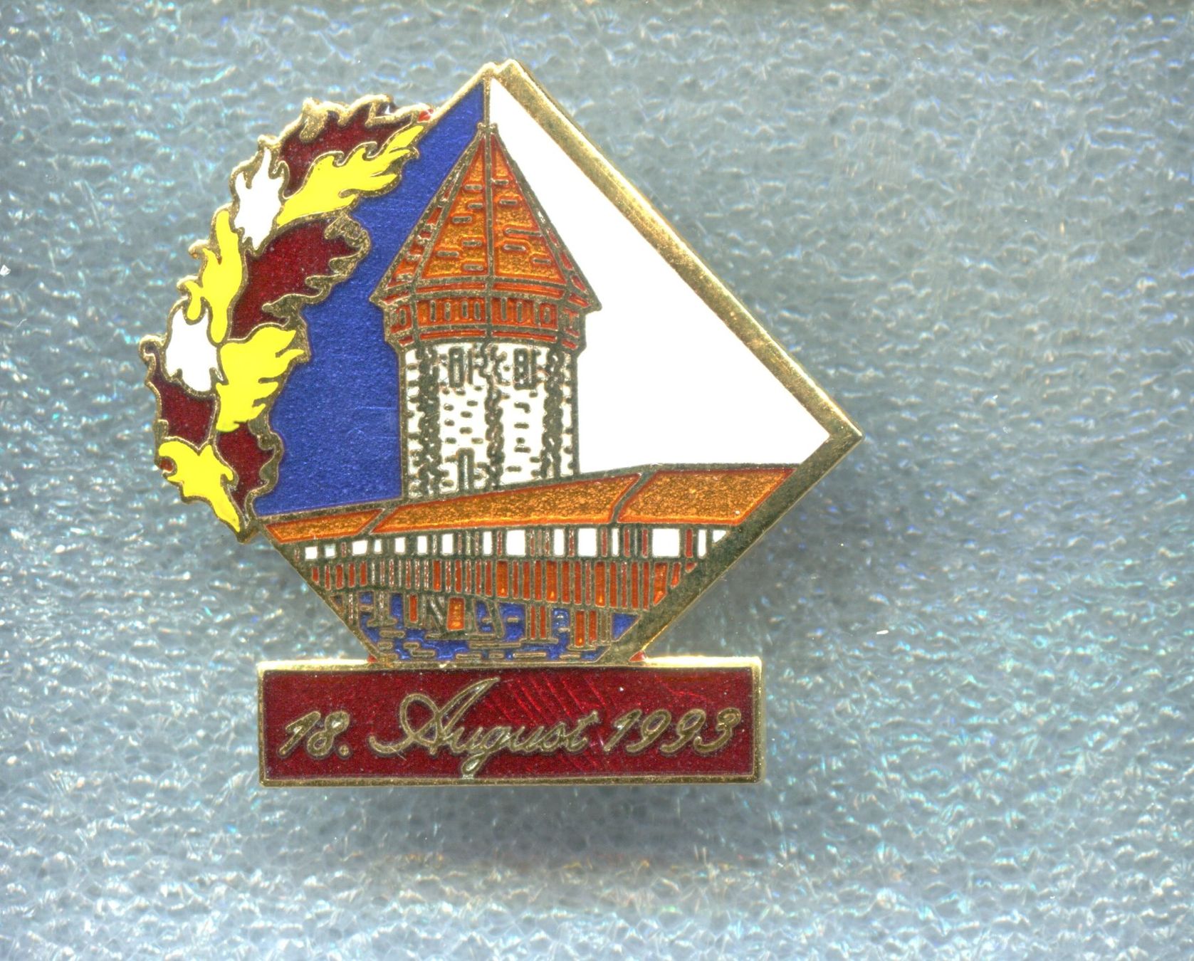 Placchette & Badge: Luzern Kapellbrücke   – Usato da Winterthur venduto da Sammleroase