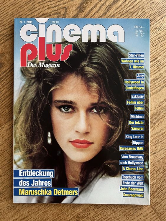 Cinema Plus Das Magazin Nr 1 Iv85 Kaufen Auf Ricardo 4655