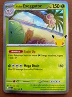 Pokemon Alolan Exeggutor Holo 30 Jahre (Versand gratis)