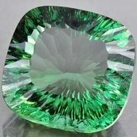 Grüner Quarz Kissen 28.65ct IF Brasilien