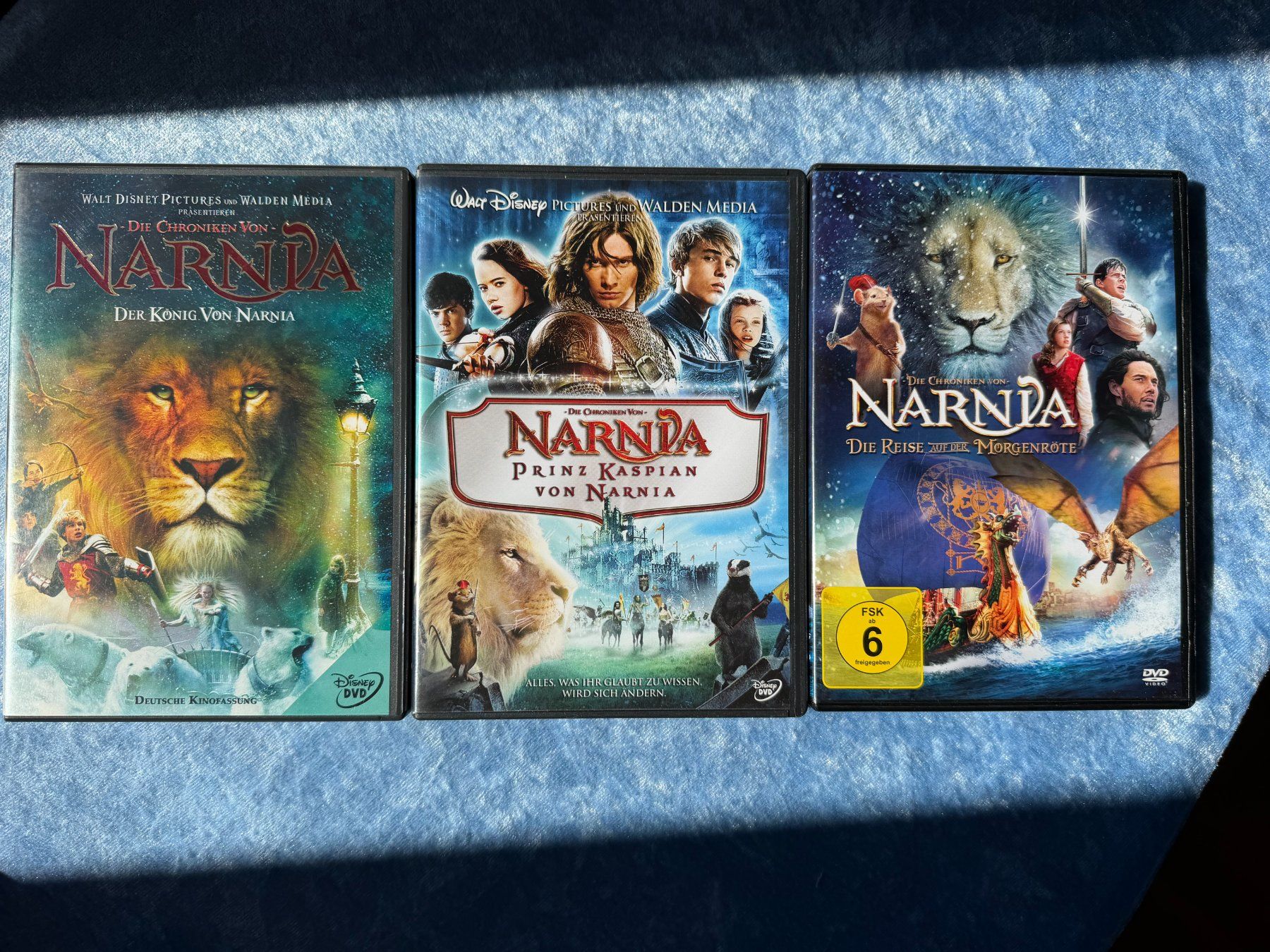 Tutti i DVDs: Narnia 3 Teile – Usato da Brunnenthal venduto da Eco07