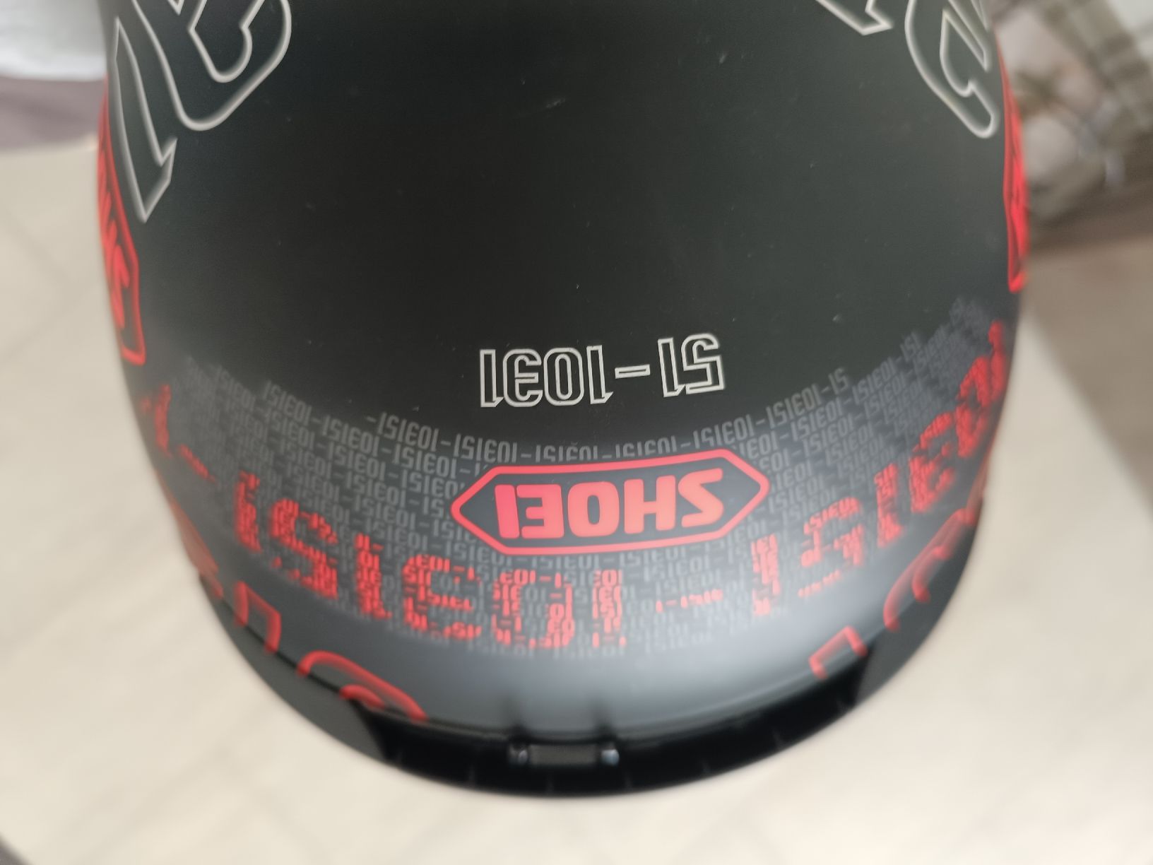 Shoei Caschi & visiere: Shoei schwarz rot matt – Nuovo (secondo la descrizione) da Kaltbrunn venduto da saminipa 2