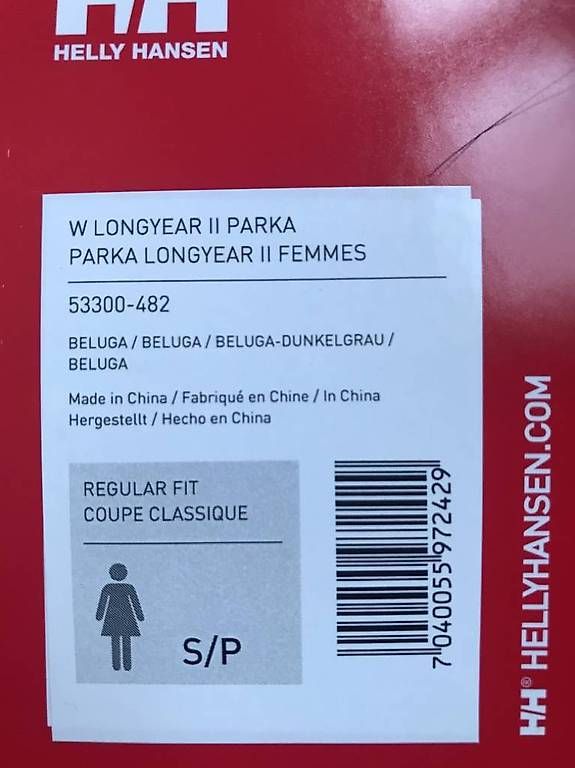 Mäntel: Helly Hansen Longyear II parka beluga taille S Neuve – Gebraucht aus Les Collons von gehaisse 4