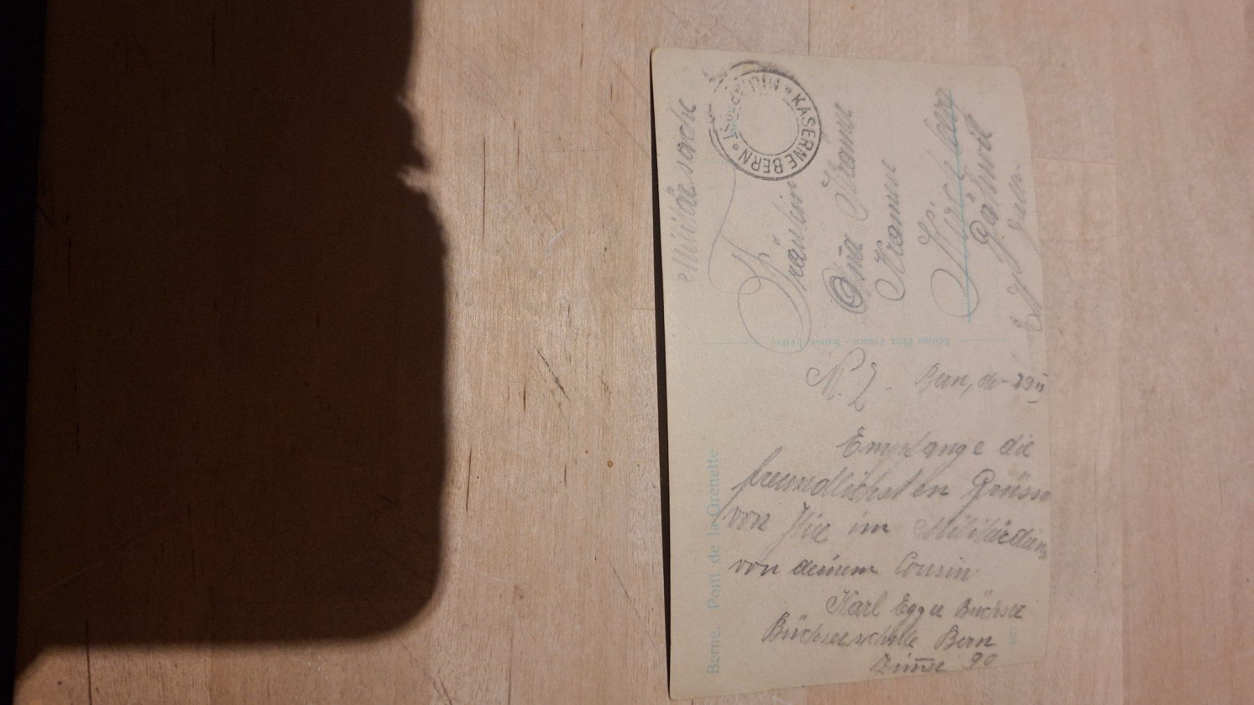 Cartes postales: Postkarte Bern – D'occasion à Appenzell-Steinegg par lichs 1