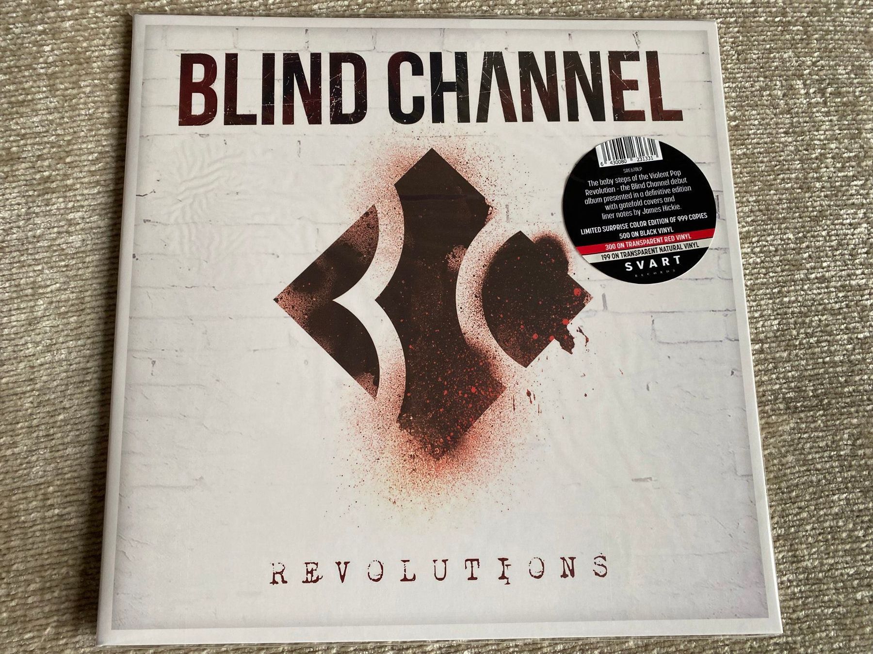 Dischi in vinile: Blind Channel – Revolutions / LP – Usato da Basel venduto da Dinosauce