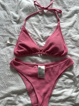 Rosa H&M Bikini, Grösse 38, nie getragen, Sommer-Look!