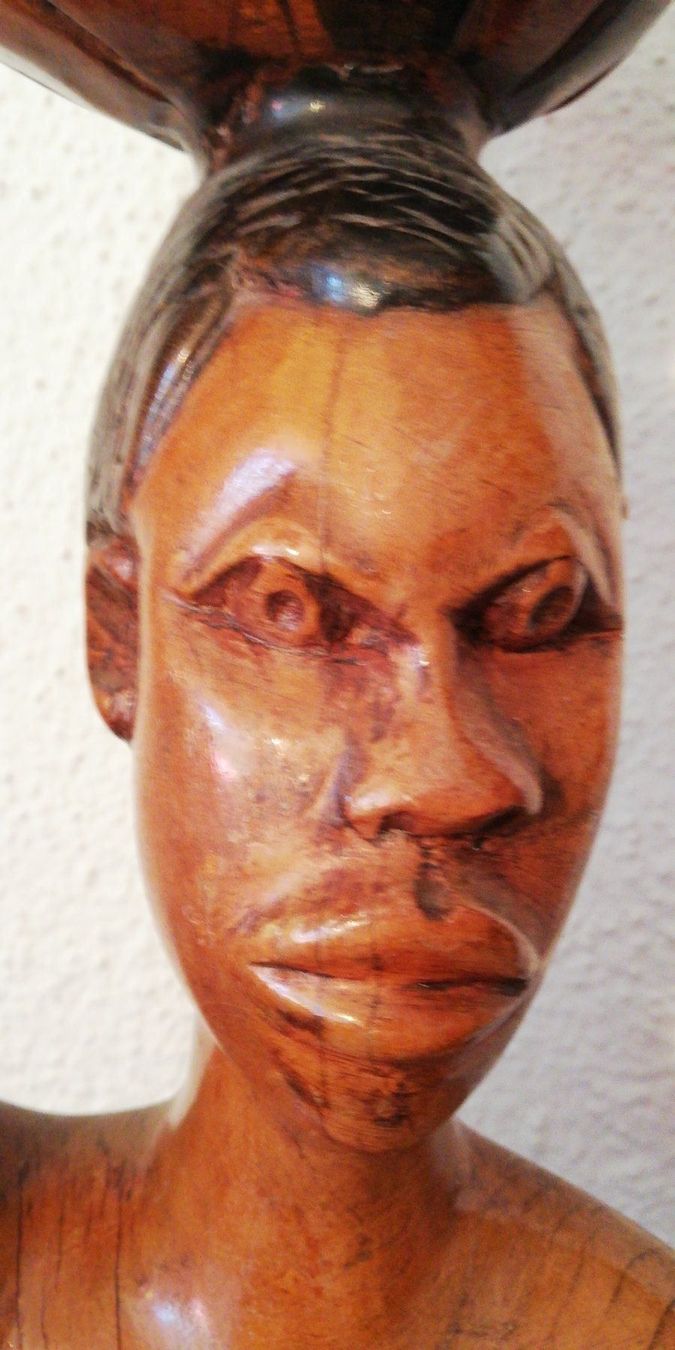 Skulpturen & Statuen: Afrikanische Kunst - Holz Skulptur 74 cm Ruanda – Gebraucht aus Emmenbrücke von Ulisse-22 8