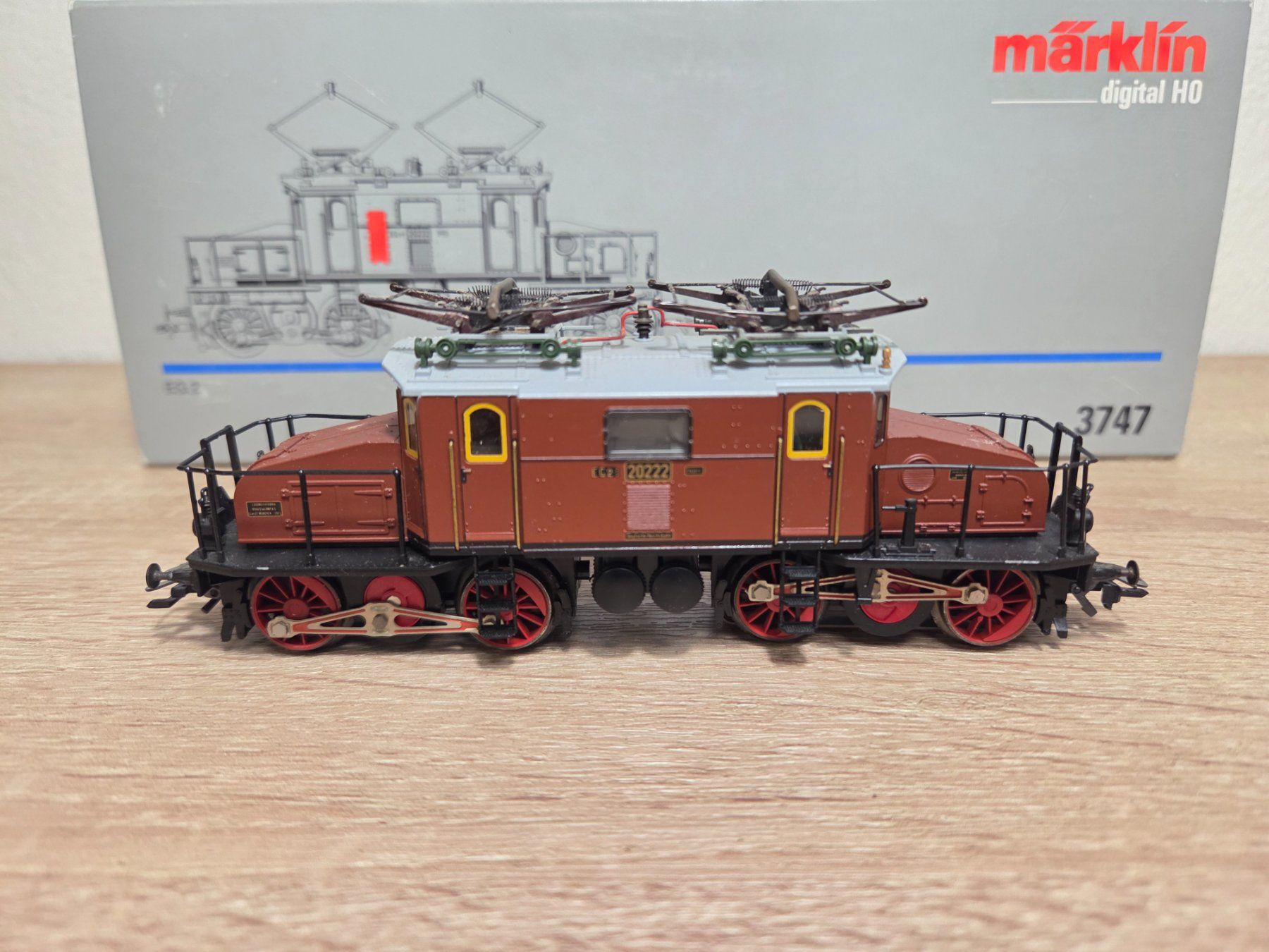 Märklin Modellini di ferrovie: Märklin 3747 E-Lok EG2 DB Digital H0 – Usato da St-Aubin-Sauges venduto da Lo_Go 1
