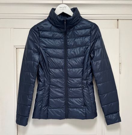 🤍 Leichte Daunenjacke von „Chicorée“, blau, Gr. XS/34 🤍