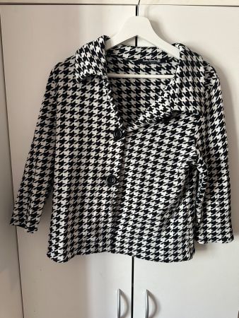 Betty Barclay Jacke schwarz-weiss Grösse 40