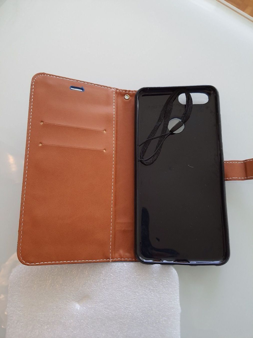 Handys / Smartphones: Mobile Handy Stoff Case Hülle Jeans Look – Neu (gemäss Beschreibung) aus Zollikerberg von Sell-Buy-it 1
