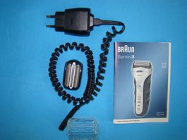 Scherkopf und Netzgerät zu Braun Series 3