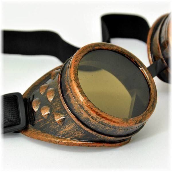 Occhiali & Lenti: Cyber Goggles Steampunk Kupfer Schweisse – Nuovo e nell'imballaggio originale da Amriswil venduto da JaJa-Express 3
