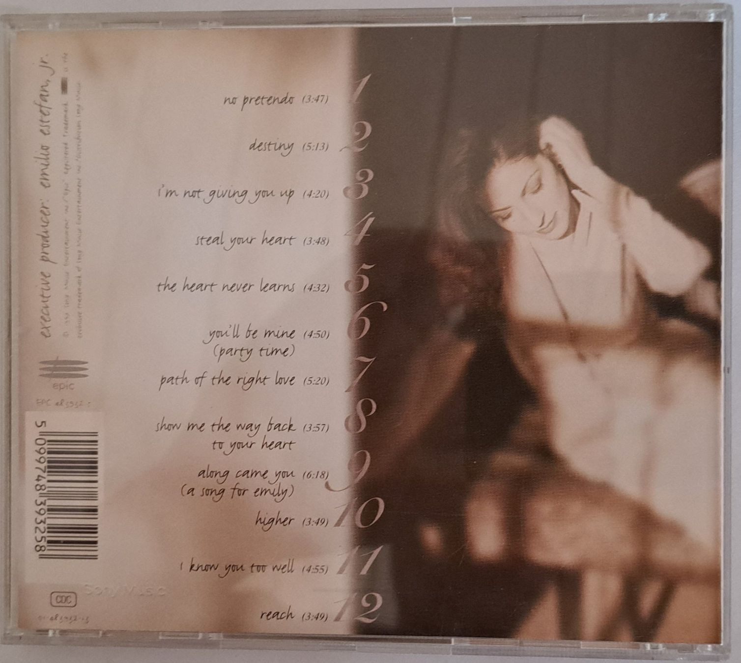 CD: GLORIA ESTEFAN - "DESTINY" CD 12 TRACKS NEU – Usato da Tenniken venduto da mik_6mxg 9