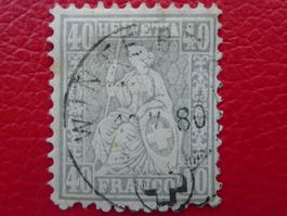 1880; Nr.42, Luxusstück von WINTERTHUR, Kat: 220.-+