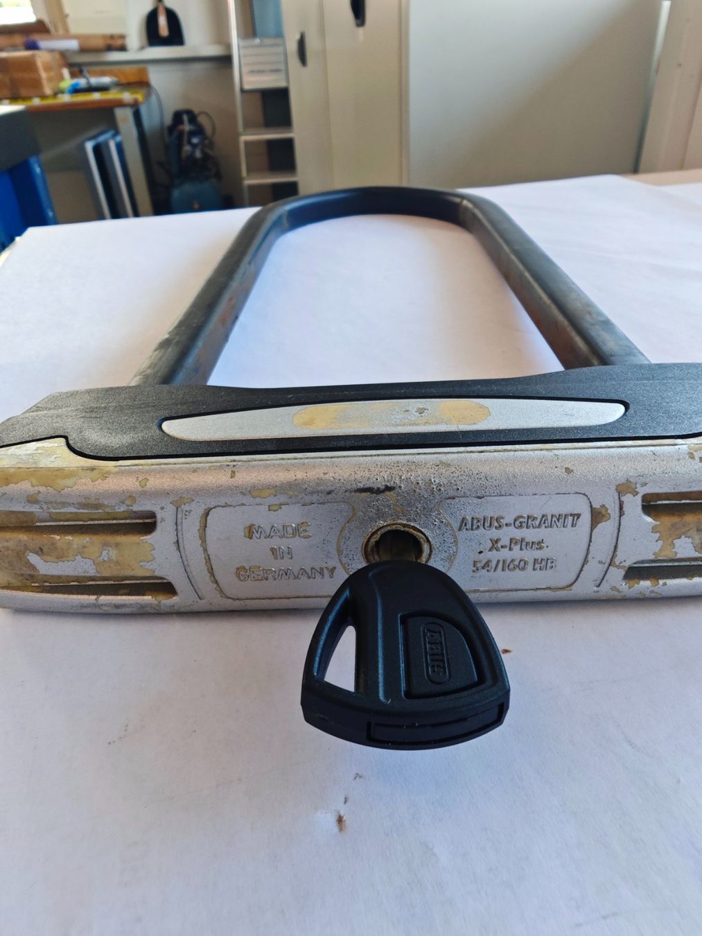 Abus Lucchetti: Abus-granit X-Plus Schloss 52/160 HB – Usato da Vorderthal venduto da eierchopf 1