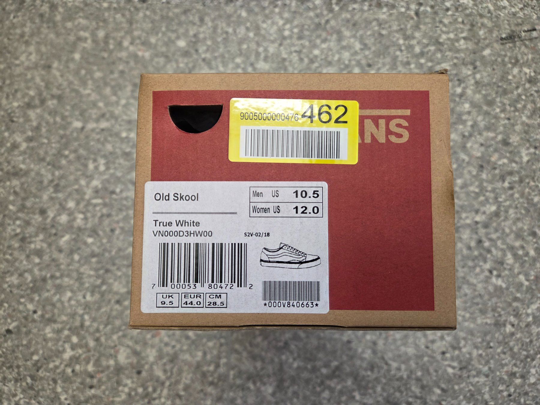 Vans Herrenschuhe: Vans Old Skool - True White 44 – Gebraucht aus Sempach Station von Miss_sixty6 1