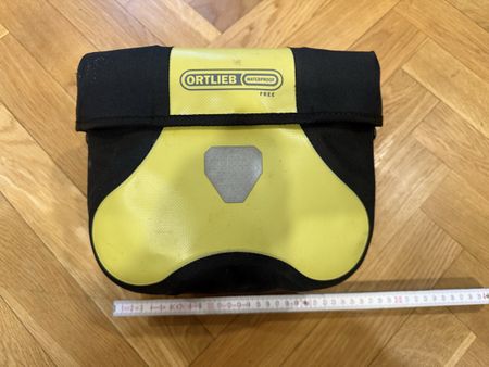 Ortlieb Lenkertasche schwarz gelb wasserdicht Frontlenker
