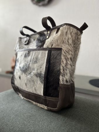Shopper Handtasche aus echtem Fell