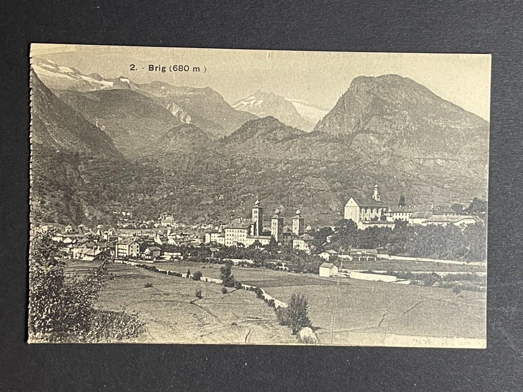 Ansichtskarten: Brig – Gebraucht aus Steg VS von _vinci_