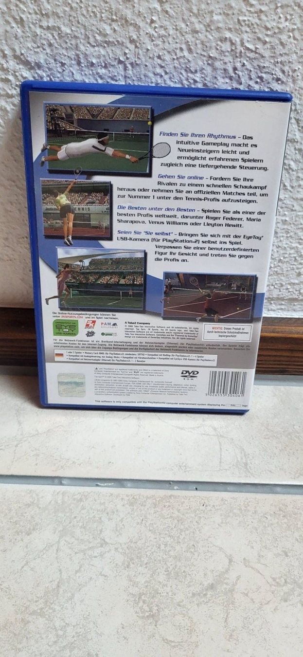 Sony Giochi: PS2 Spiel – Top Spin – Usato da Münsingen venduto da Heroism2010 1