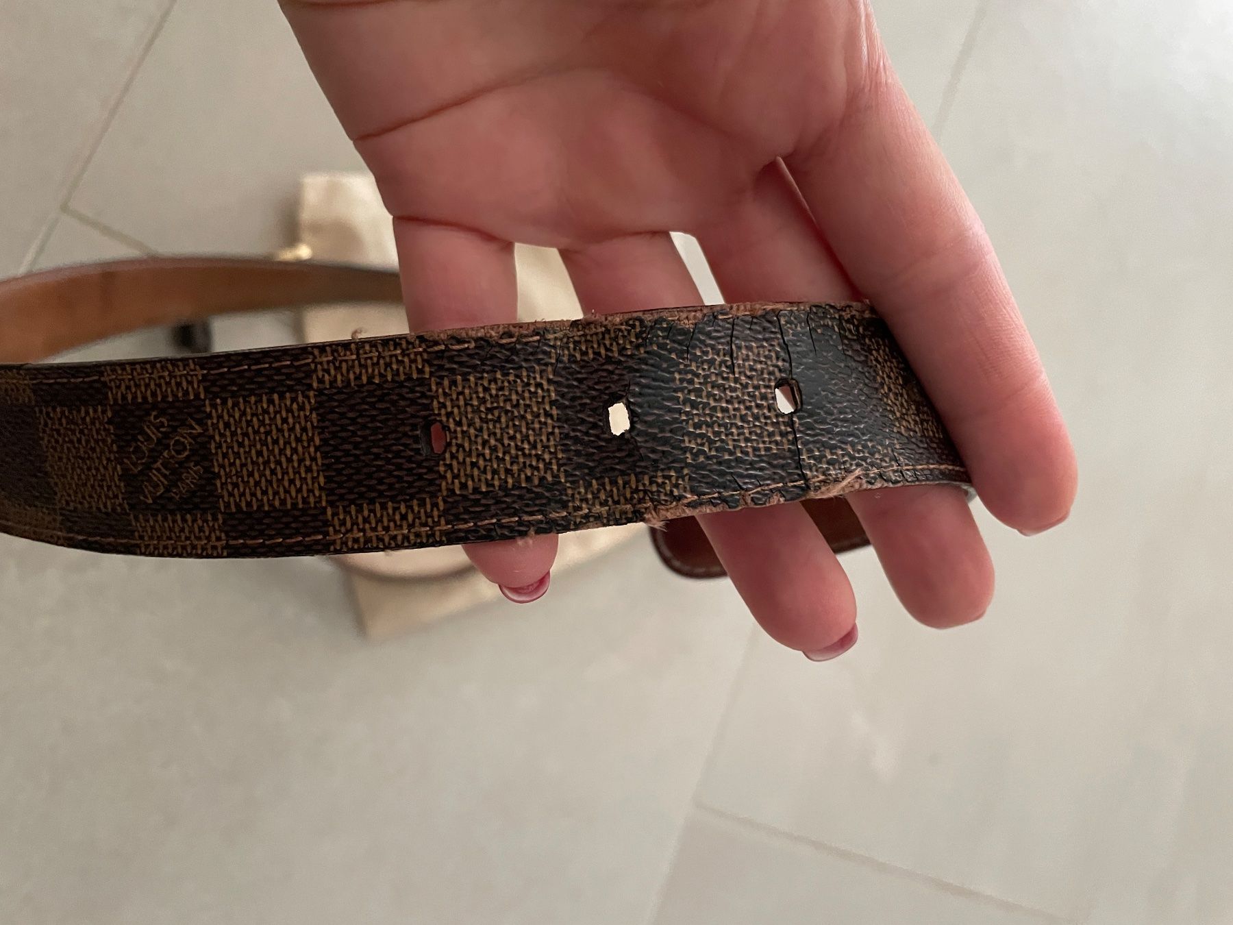 Gürtel: Louis Vuitton Gürtel 90 – Gebraucht aus Oberwil-Lieli von azullino 2