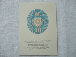 1976 Postkarte 50 Jahre Schweiz. Ganzsachensammlerverein ET