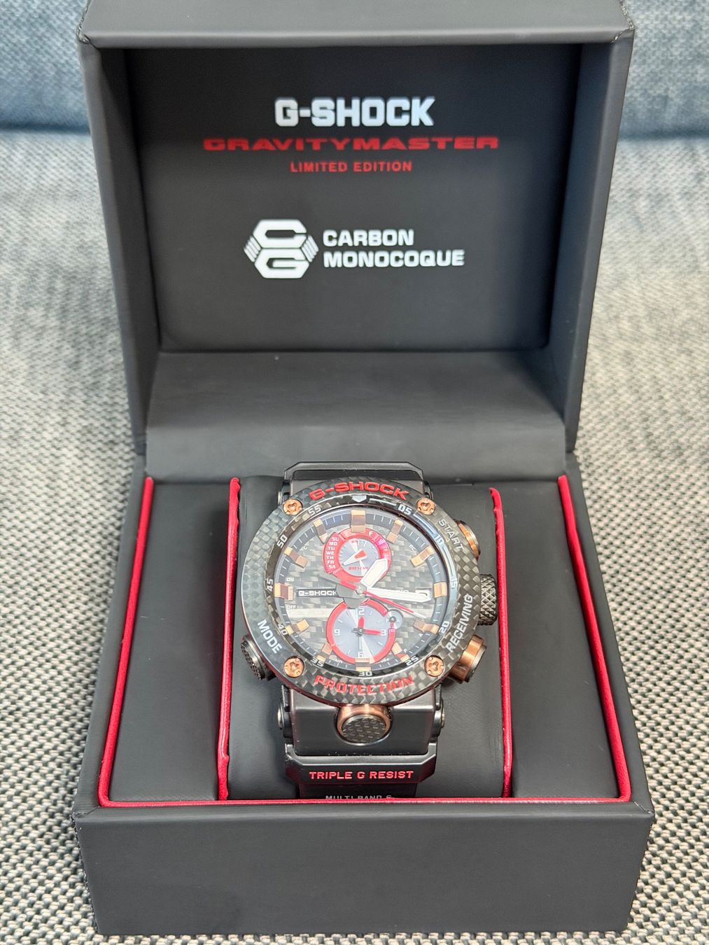 Casio Orologi: Casio G-Shock Gravity Master Limited Edition - top Zustand – Usato da Riehen venduto da Nyenhuis