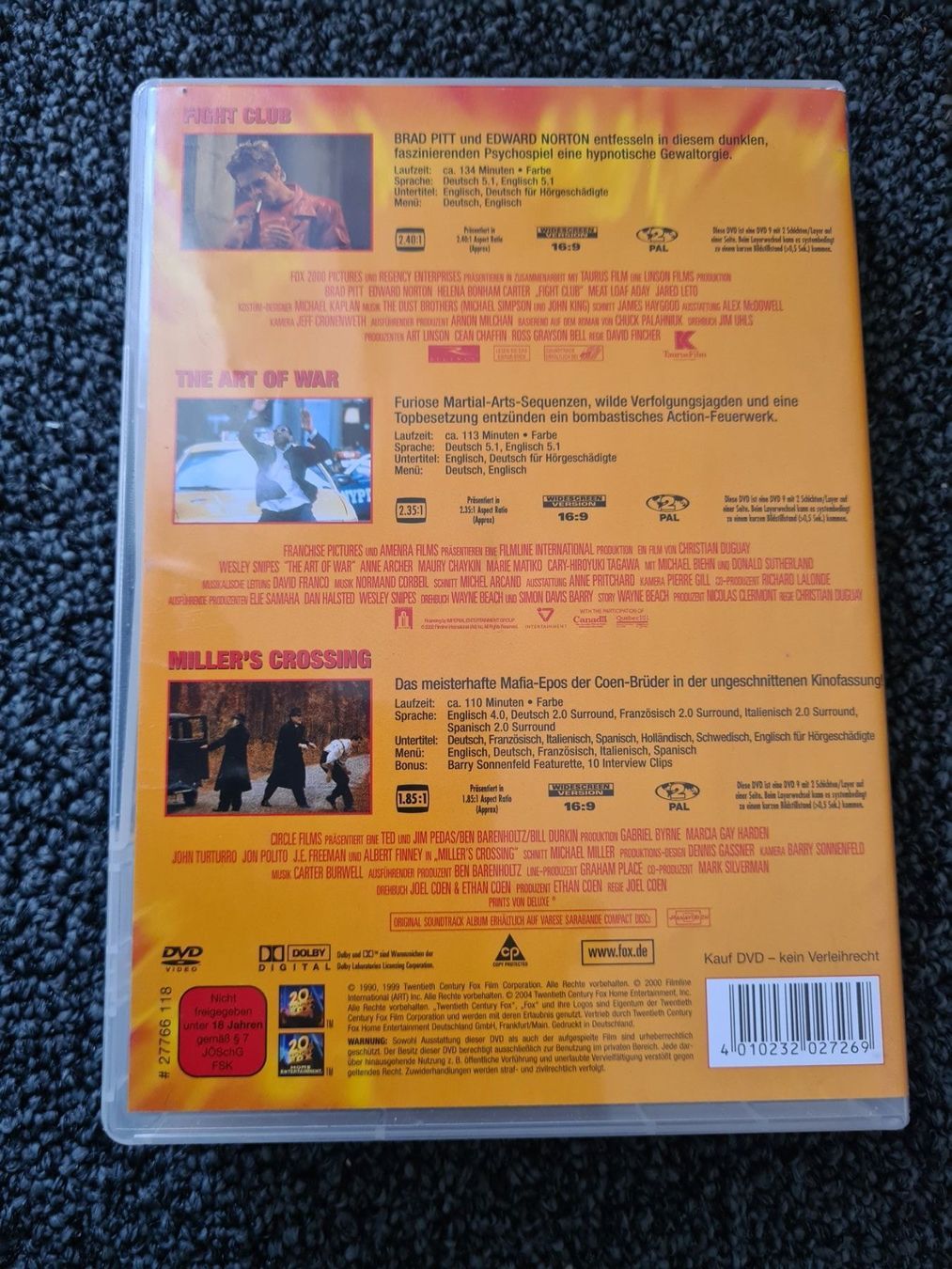 Tutti i DVDs: FIGHT & CRIME – Usato da Ruswil venduto da jan_bxl5 1