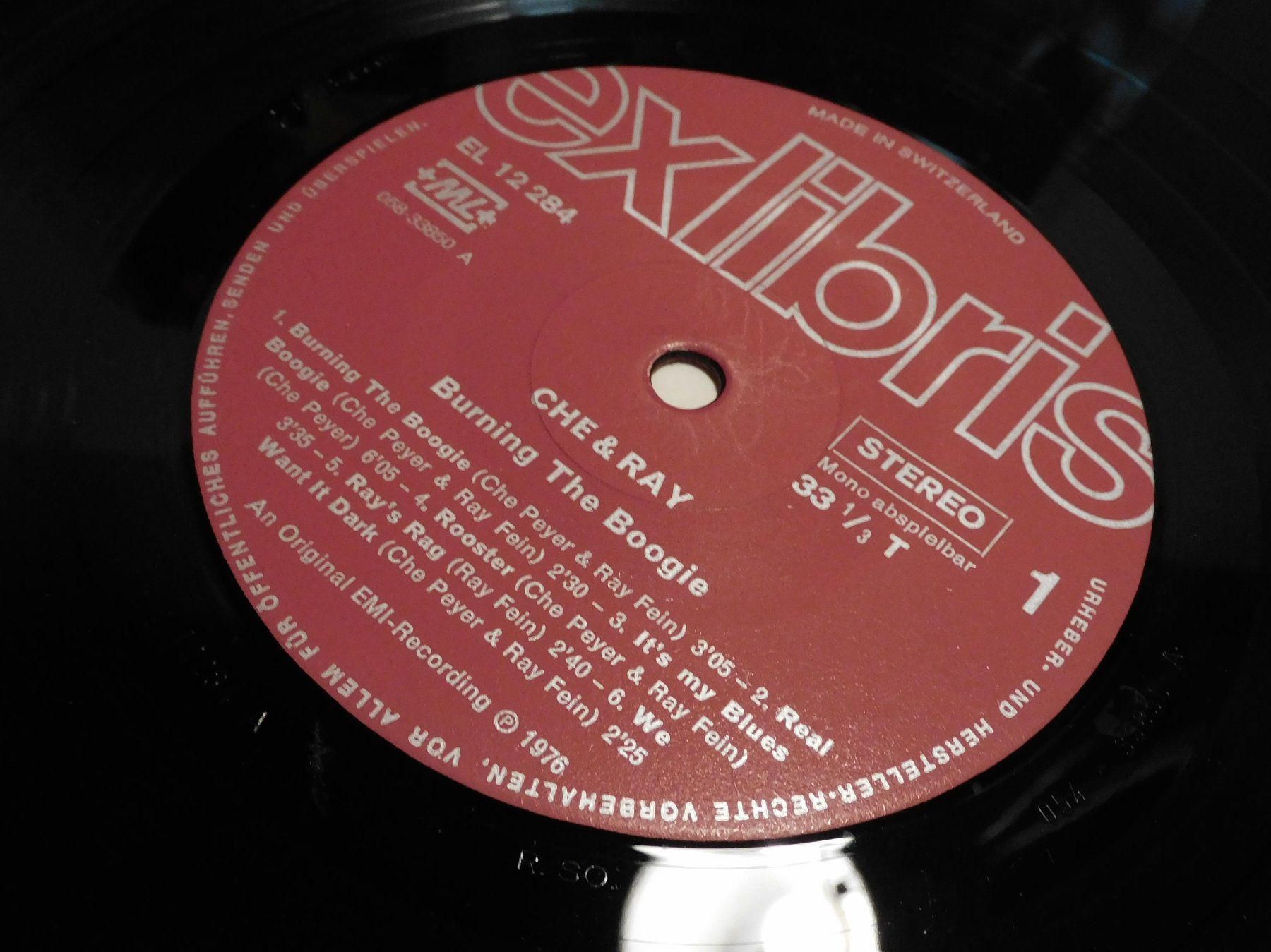 Schallplatten: LP Schallplatte 1976 Che & Ray - Burning the Boogie – Gebraucht aus Sursee von 76 1